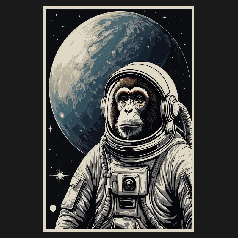 Astronaut Monkey