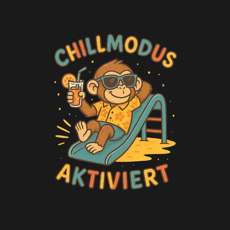 Chillmodus Aktiviert Affe