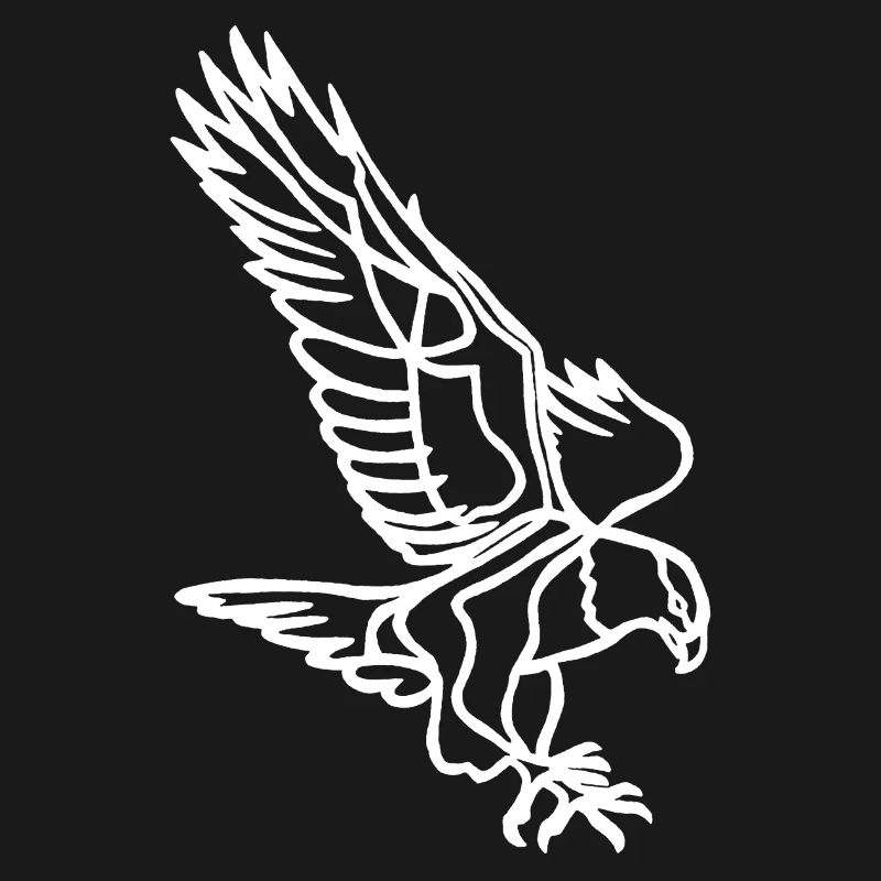 White Eagle in Flight