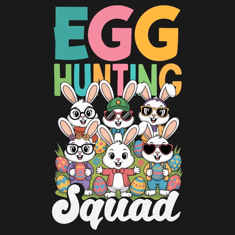 Happy Easter Sweet Easter Bunny Egg Hunt Easter Eggs