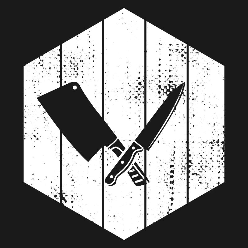 Messer Hackbeil Zeichnung