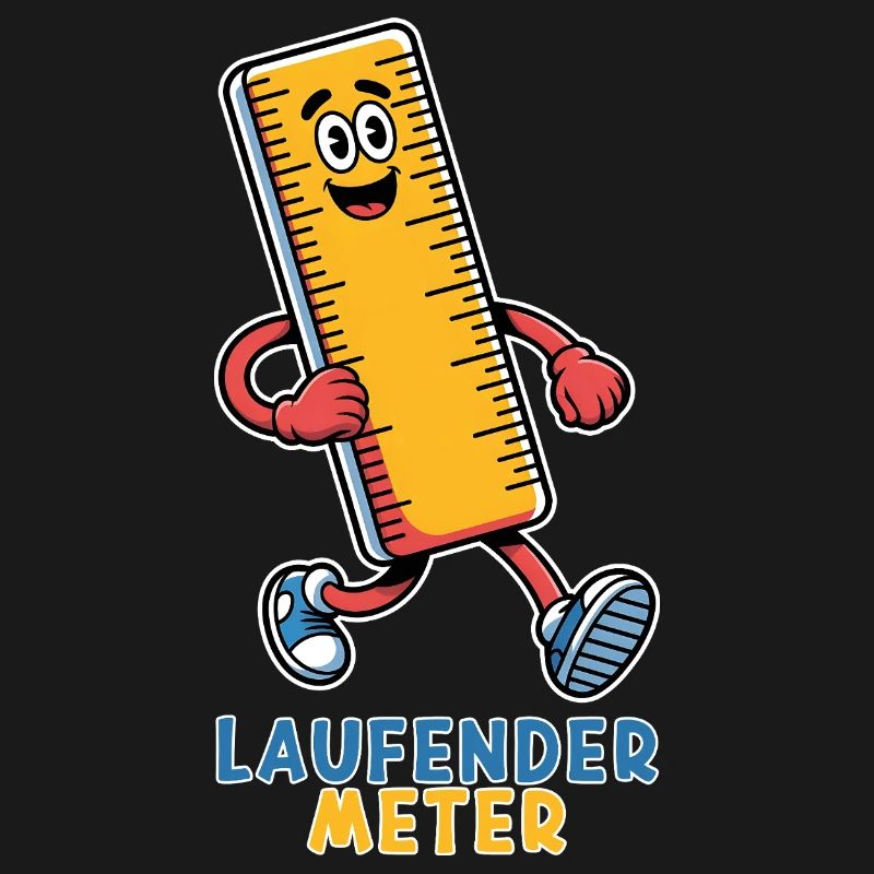 Running Meter Small Funny Dwarf Nickname