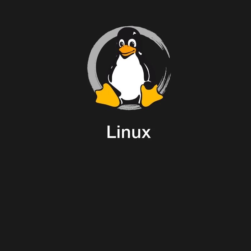 Ordinateur penguin nerd geek programmeur administrateur