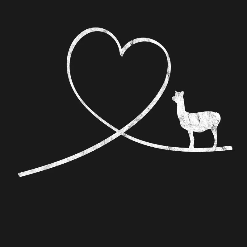 Lama Alpagas animaux Animaux De Maison Cadeau Idée cadeau