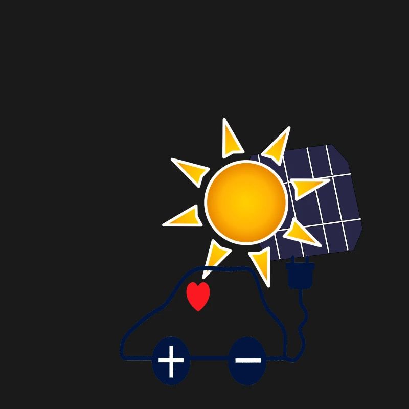 Solar Power Car with Solar Panel