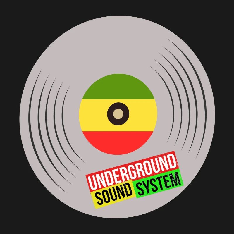 Système sonore vinyle souterrain