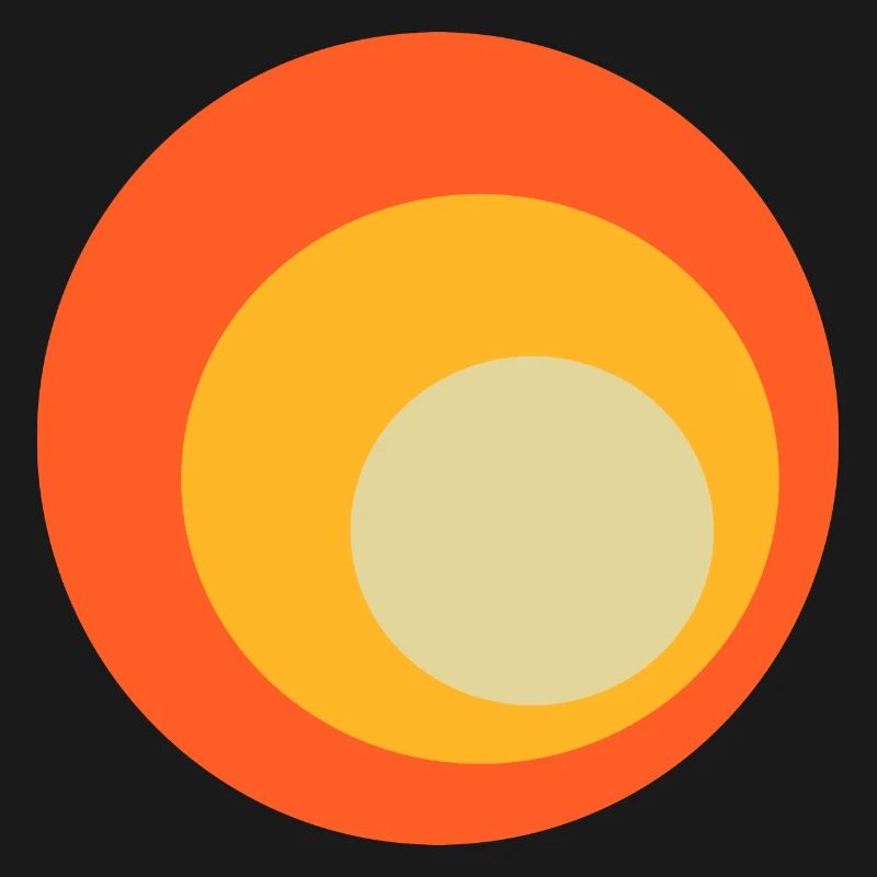 70s Circles Pattern