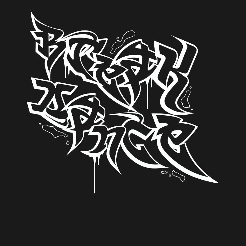 Graffiti de breakdance