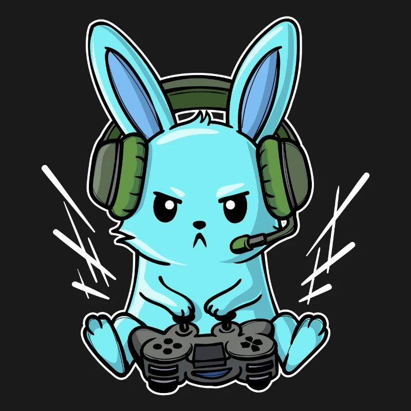 Gamer Headset Controller Joystick Zocker