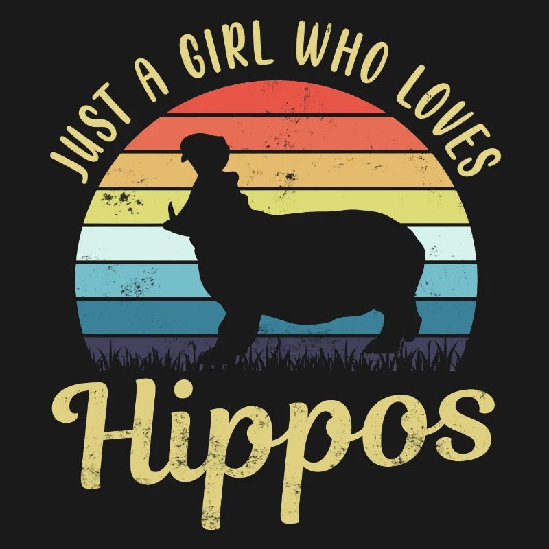 Nilpferd Flusspferd Hippo