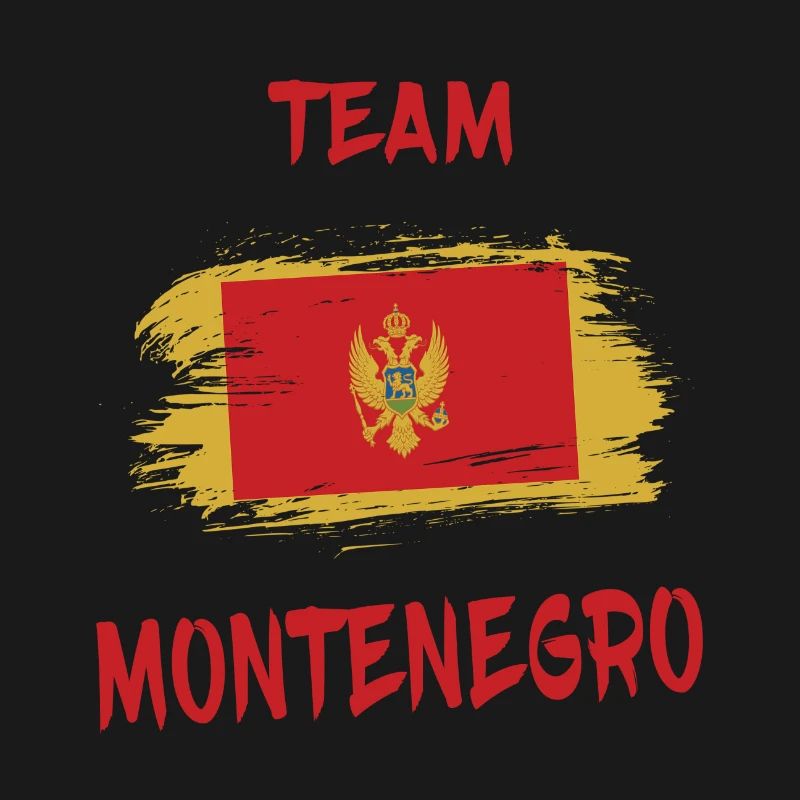 Team Montenegro flags design/gift idea