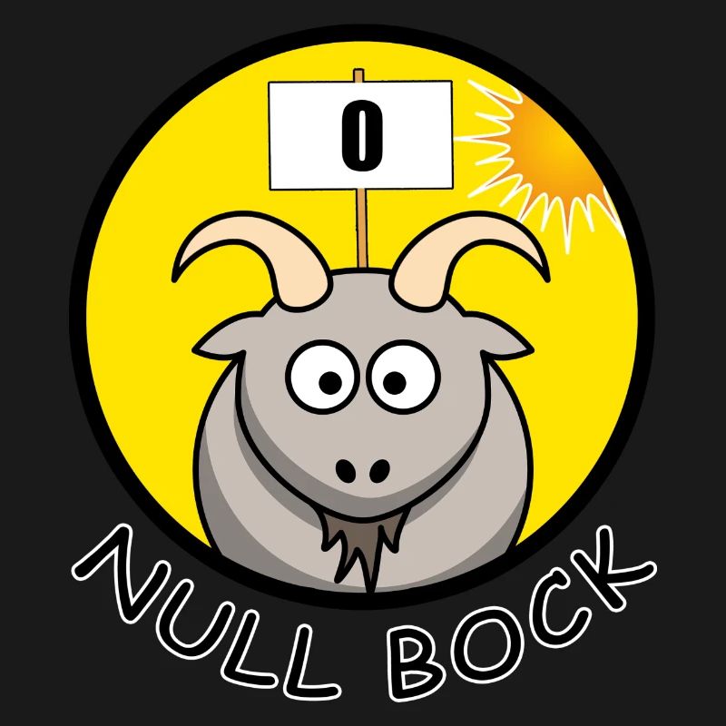 Null Bock Kein Bock Schafbock Ziegenbock Geschenk