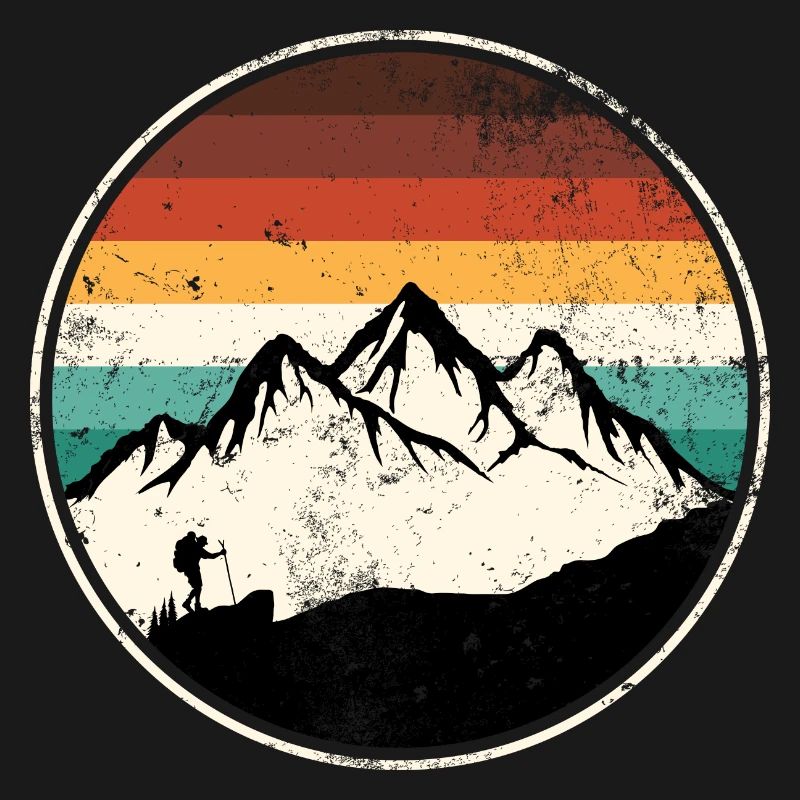 Rond du sentier Retro Peak