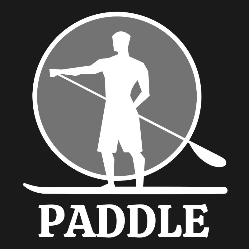 Paddle, paddle, fan de paddle, faire du paddle