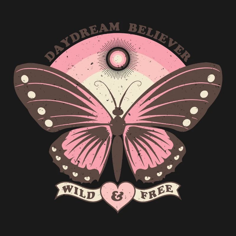 Boho Style Butterfly