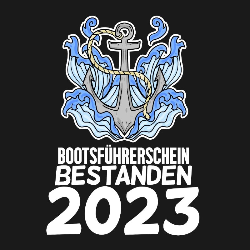Bootsführerschein 2023 Motorboot Geschenk