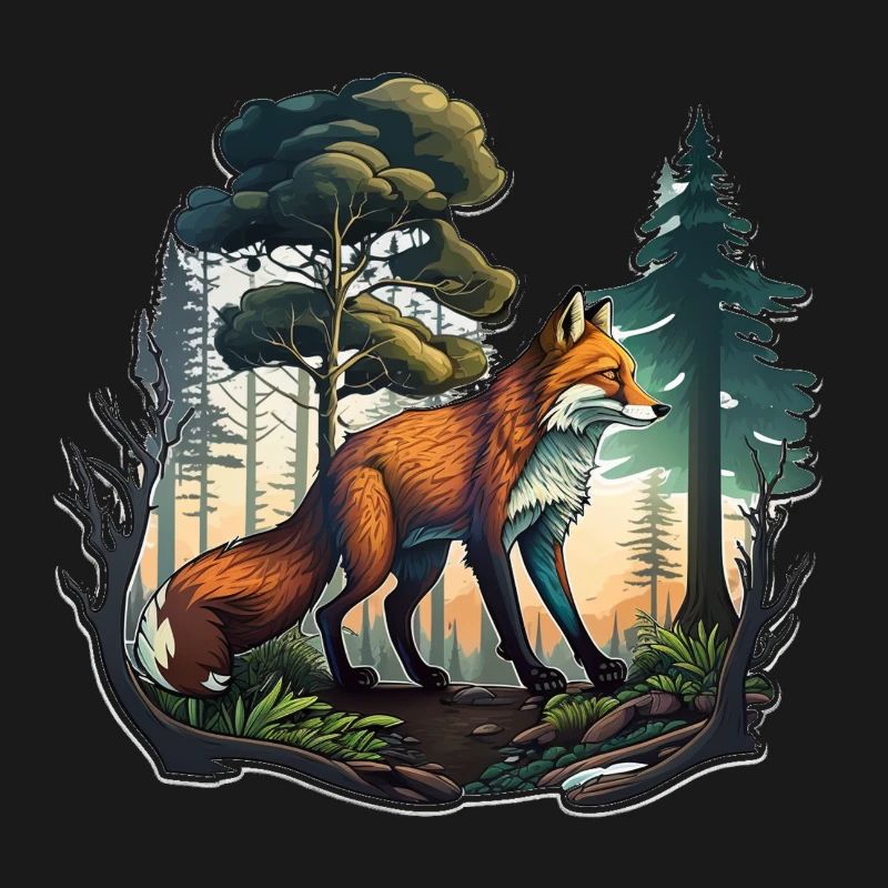 Fuchs im Wald
