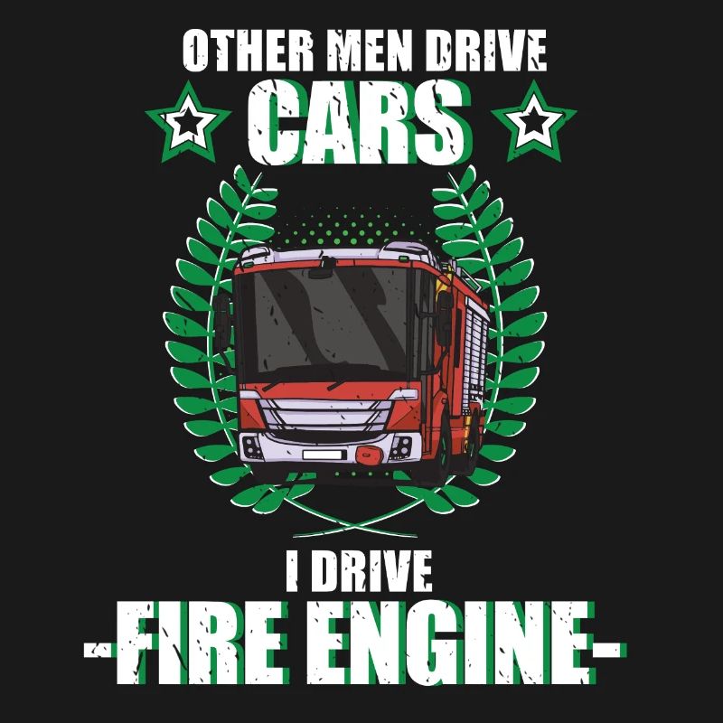 Firefighter Firefighter Fire Engine Profession Gift