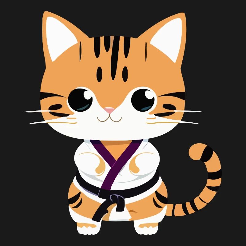 Chatons de karaté