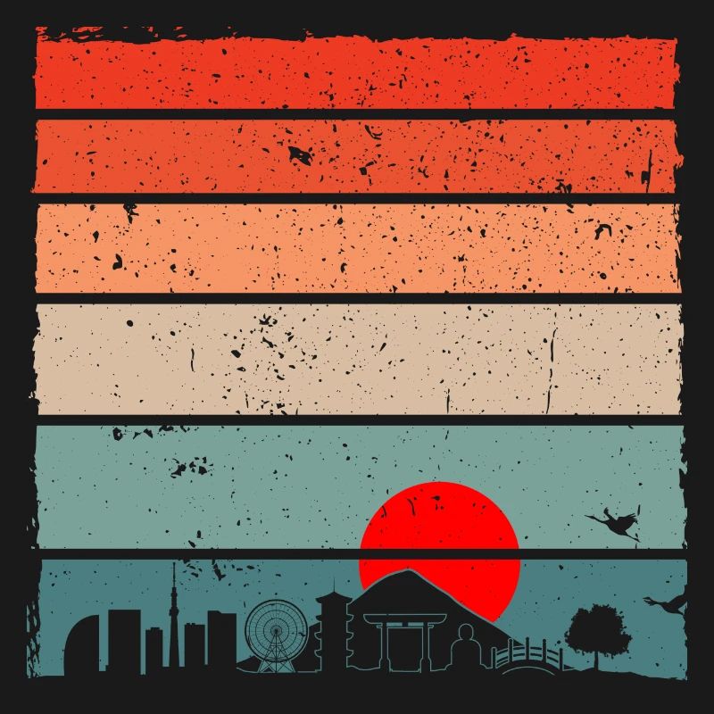 Sunset Torii Skyline