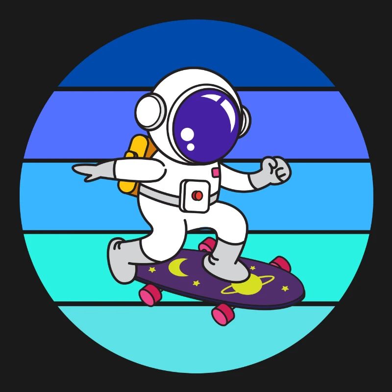 Spaceman, astronaut, rocket