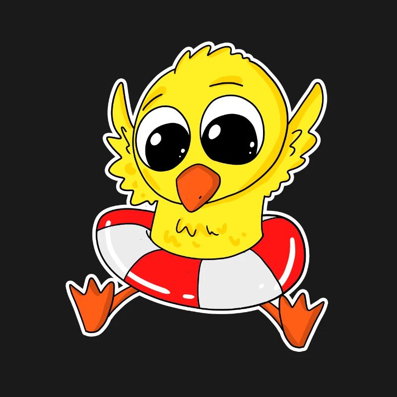 Duck bathing duck bathing