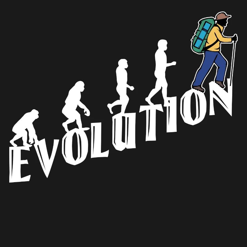 Evolution Wanderer Hiking Hike Mountain Hike