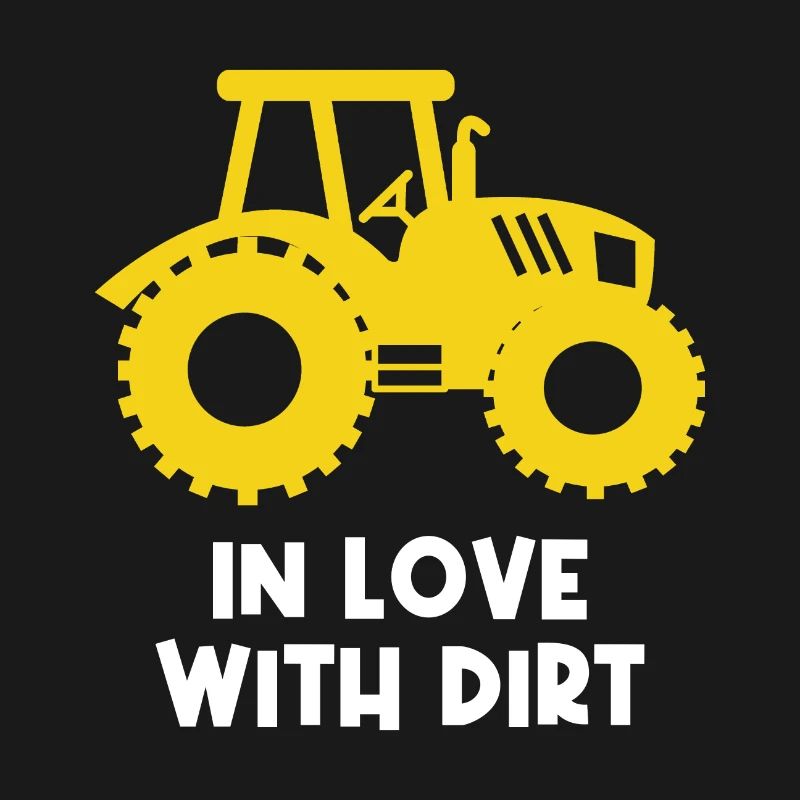 Ackerbau Statement Landwirt Traktor Bauer Biobauer