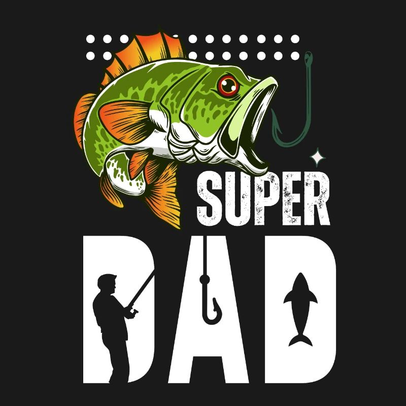 Super Dad Pêche Poisson Géant