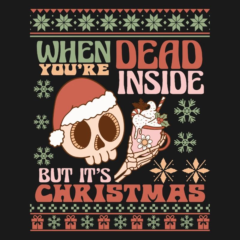 Pull de Noël moche