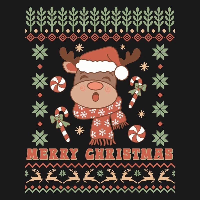Hässlicher Weihnachtspullover