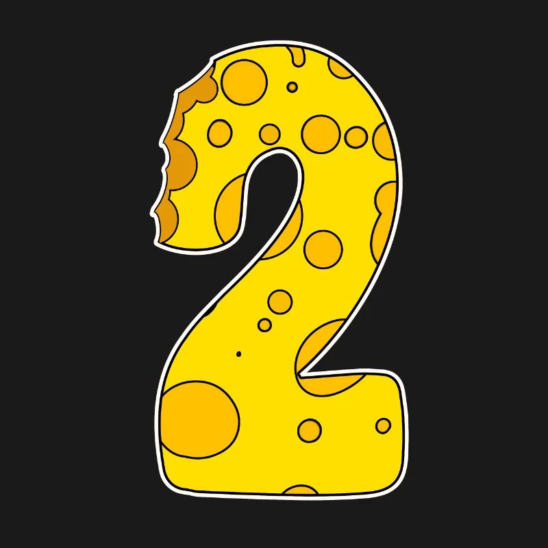 Number 2 - Two - Second