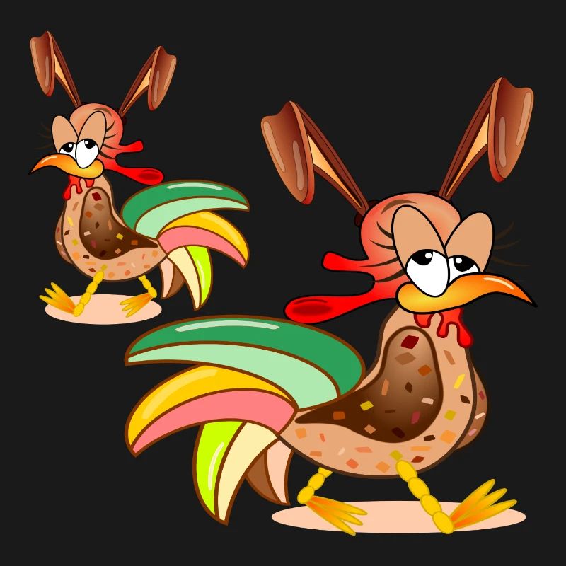 EASTER CHICKENS EASTER BUNNIES COUPLES