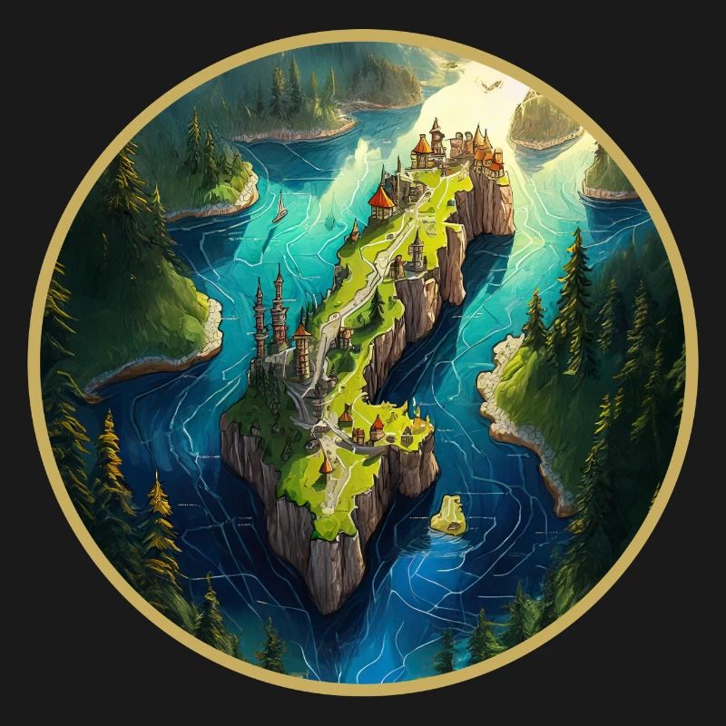 Fantasy Sweden map