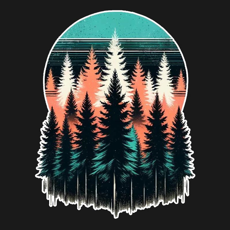 Forest Light Sunset