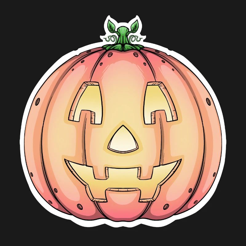 Conception de citrouille d’Halloween Jack-o'-Lantern
