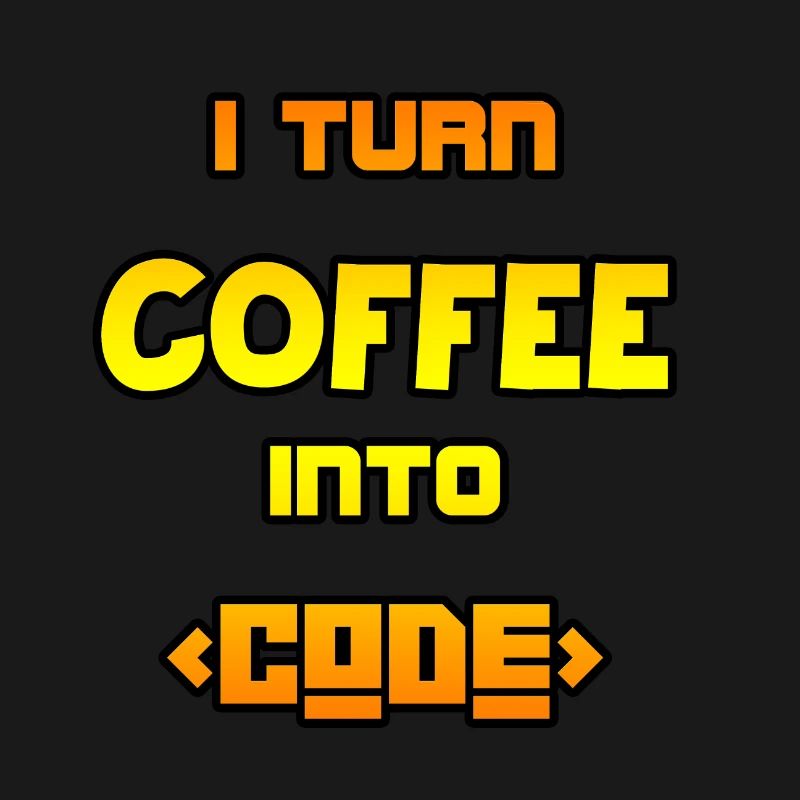 Je transforme le café en code