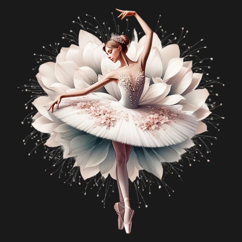Danseuse de ballet avec tutu