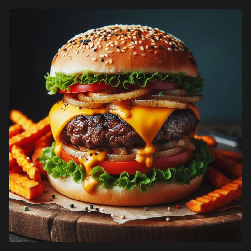 Burger complet