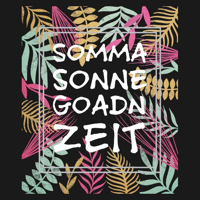 Somma Sonne Goadn Zeit, Sommer Sonne Garten Zeit