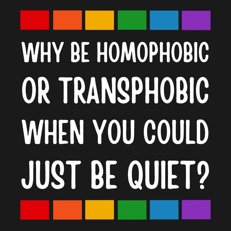 LGBT. Warum homophob oder transphob sein?