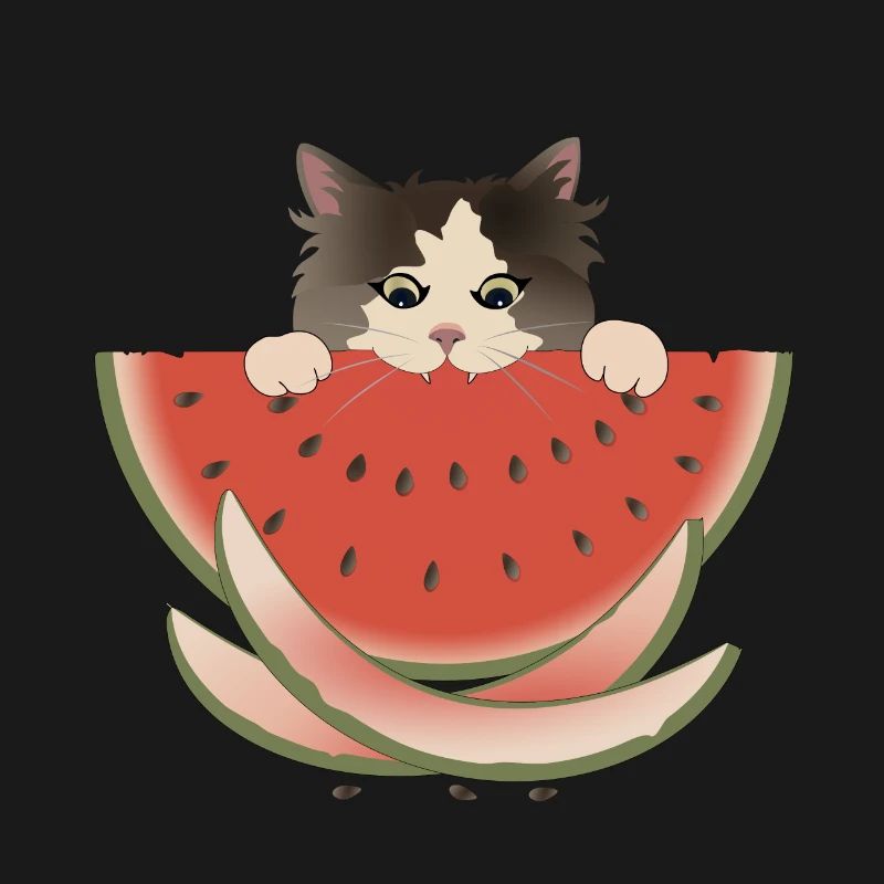 Délice de pastèque Chat
