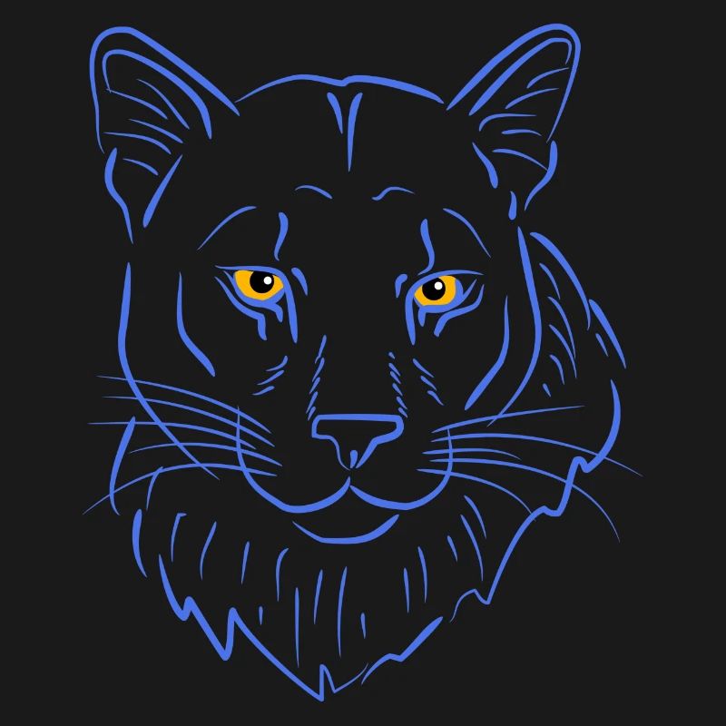 Bergloewe predator