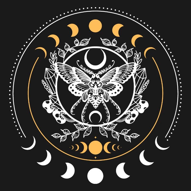 Mandala du Papillon Céleste