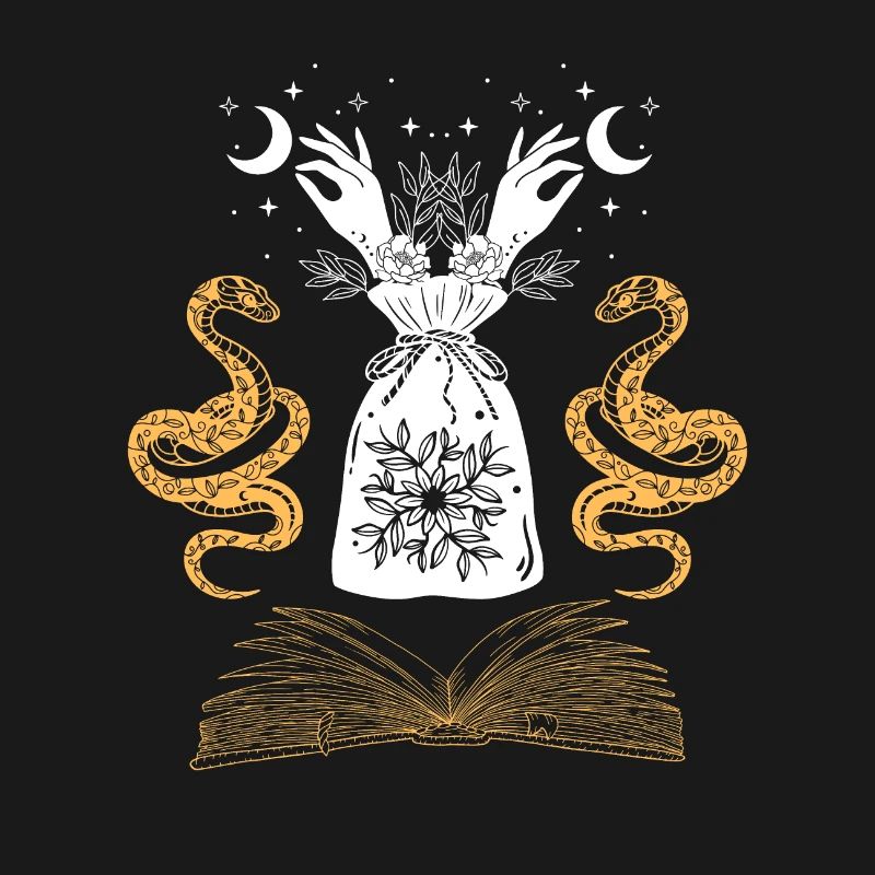 Grimoire au clair de lune : Mains de serpent