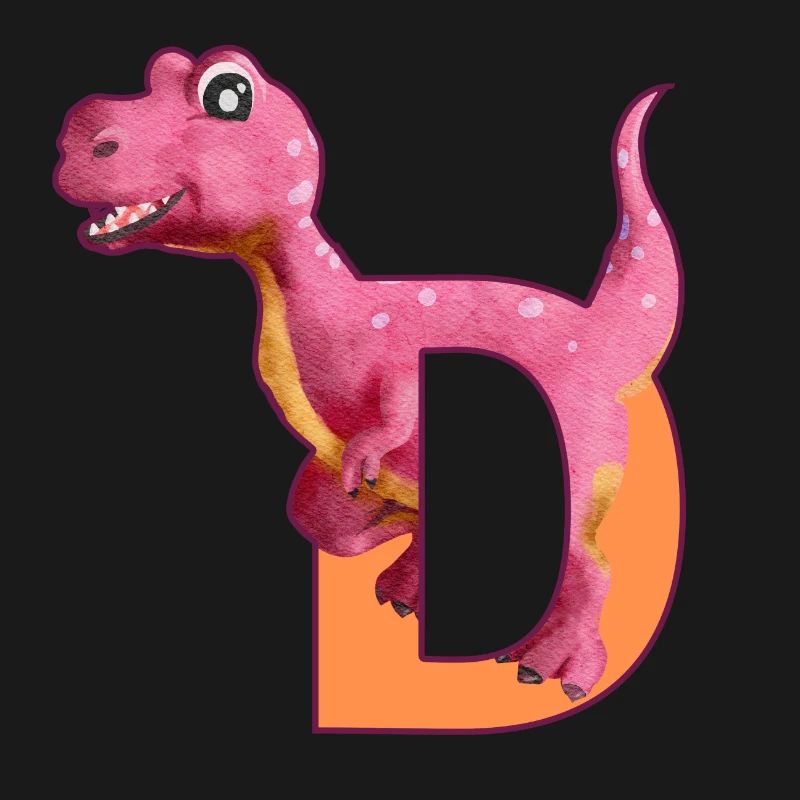 D - DINOSAUR, customizable
