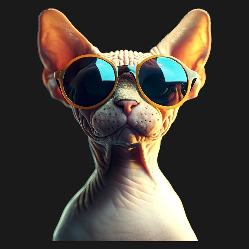 Chat Sphynx Chat Sphynx Chat Canadien Mignon Sphinx