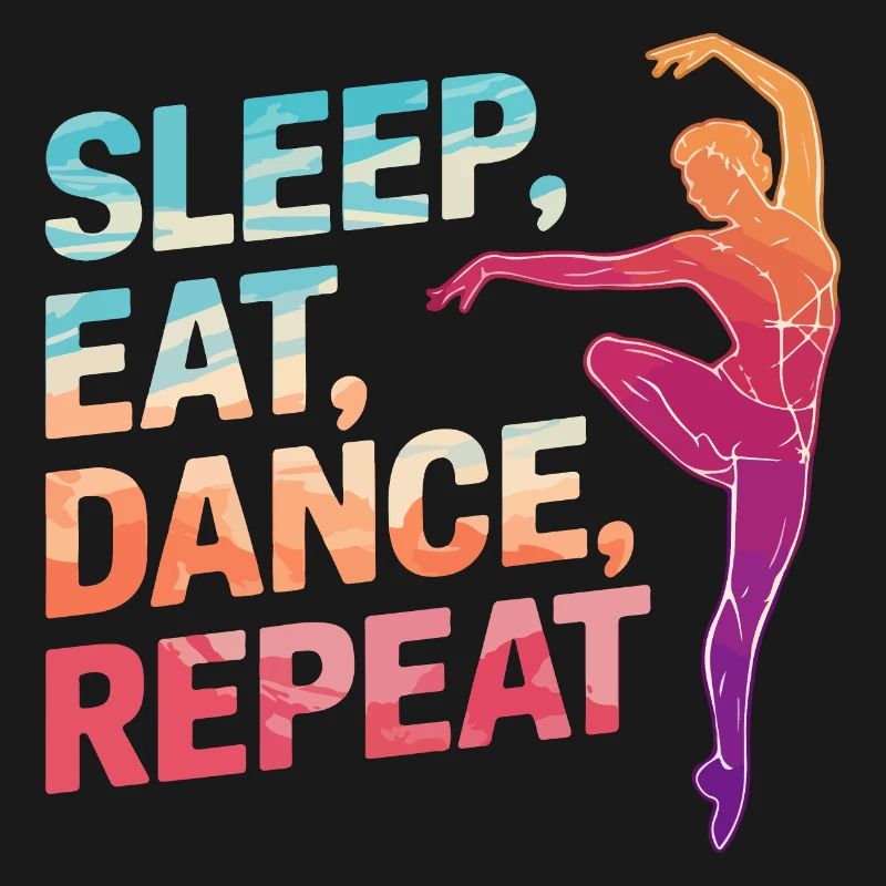 Dormir Manger Danse Répéter