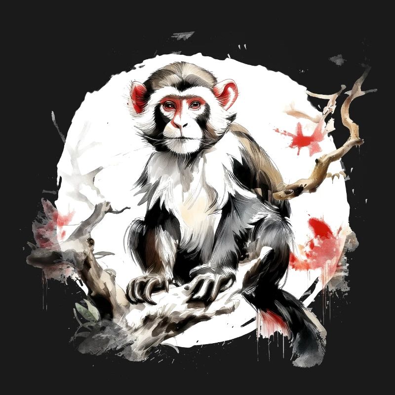 Chinesisches Sternzeichen Affe