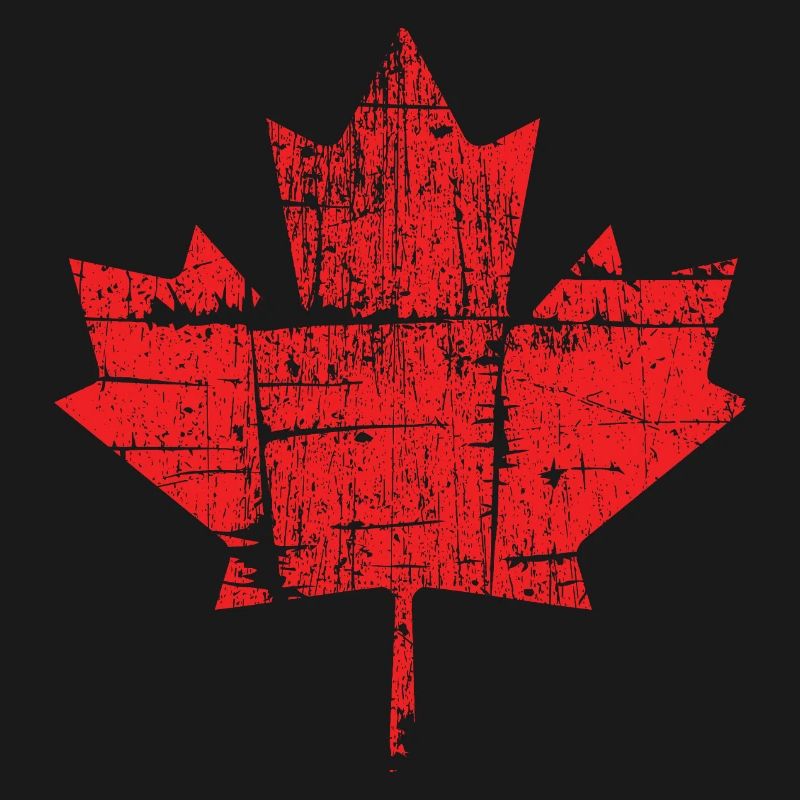 Rustic Wooden Maple Leaf